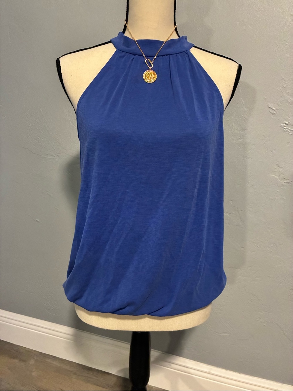 Purple Green Envelope Tank Top Size Medium